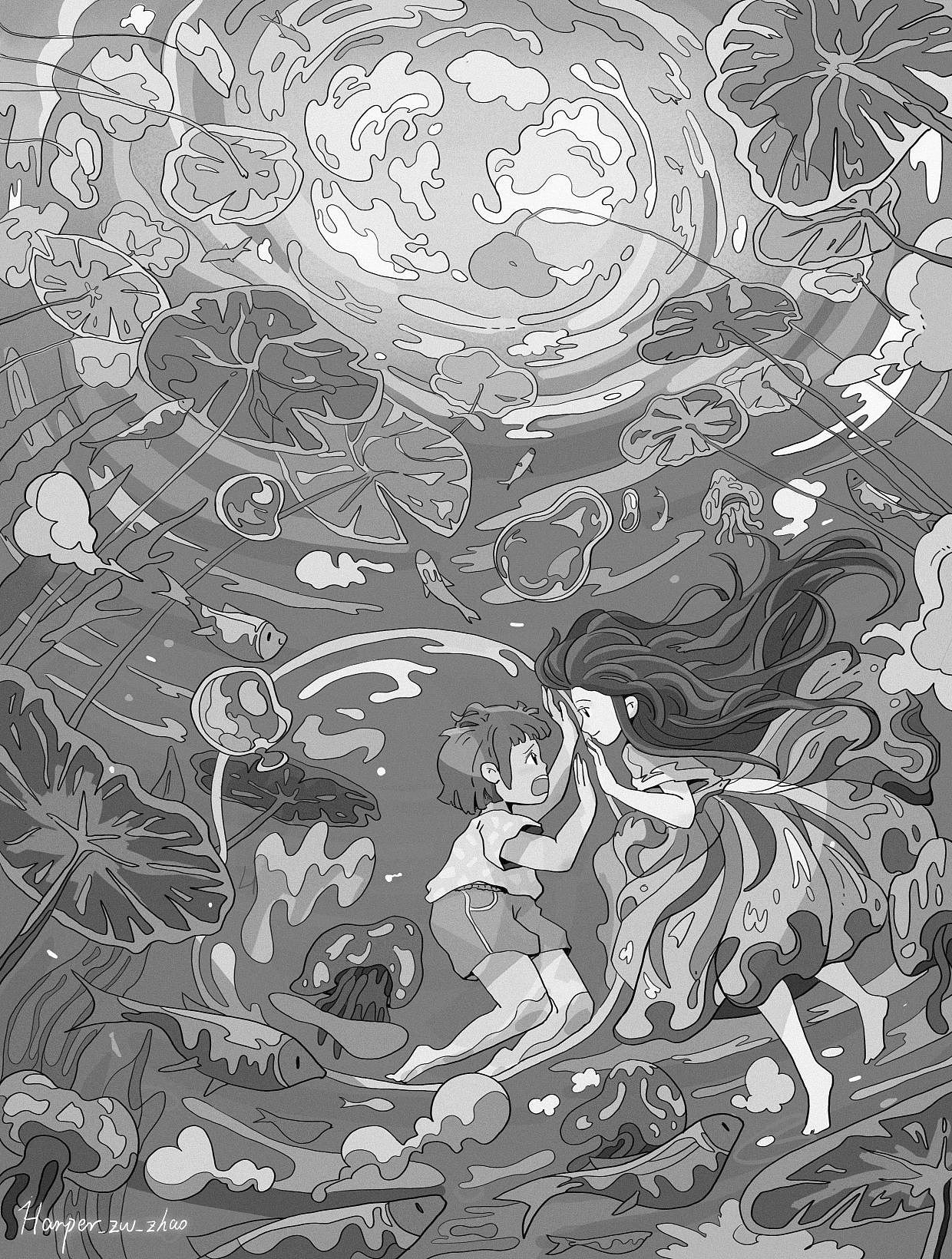 会再见的（图ZMzMwODU0NzQ4） - 艺术插画 - 站酷设计师阿昭的画板原创素材 - 站酷ZCOOL