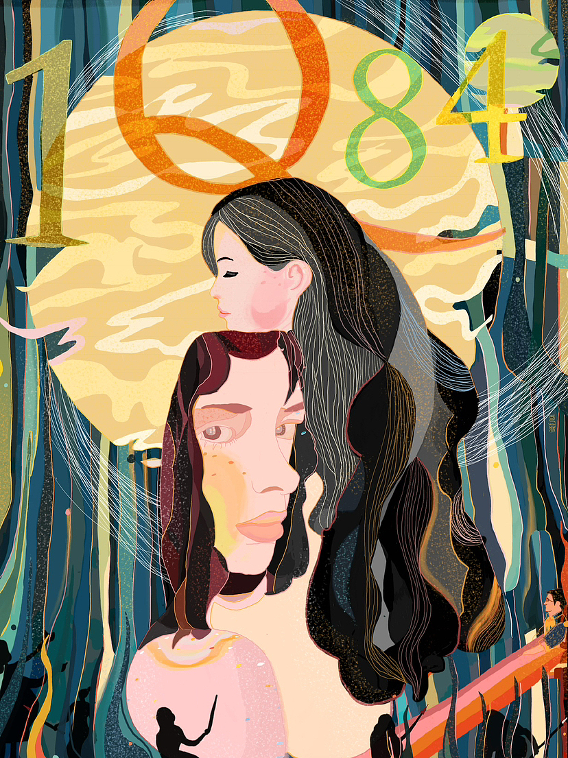 1Q87 村上春樹 封面