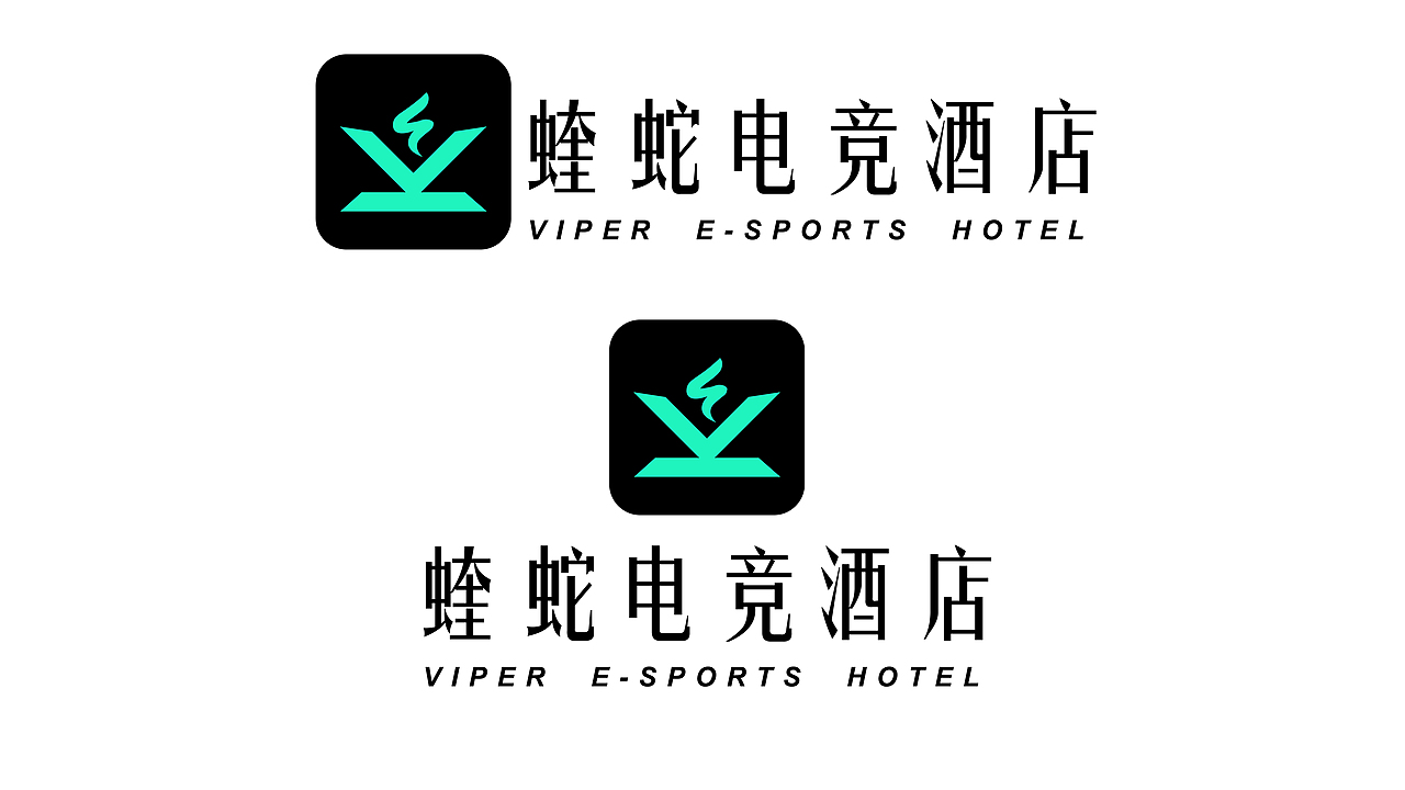 电竞酒店logo