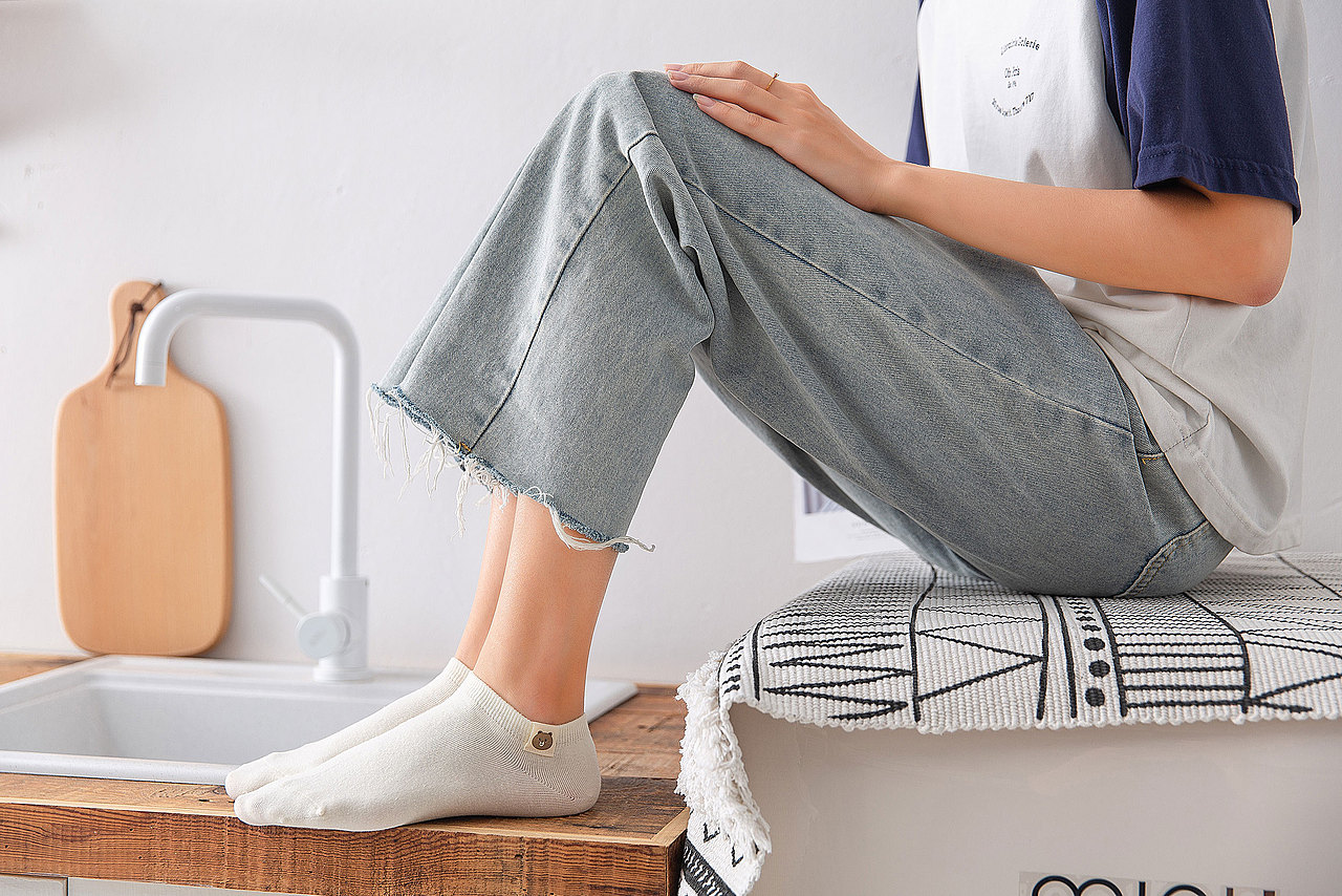 2019春夏女袜袜子船袜布标日系小清新INS（图ZMTg4NDM4NjAw） - 产品摄影 - 站酷设计师承影摄计原创素材 - 站酷ZCOOL