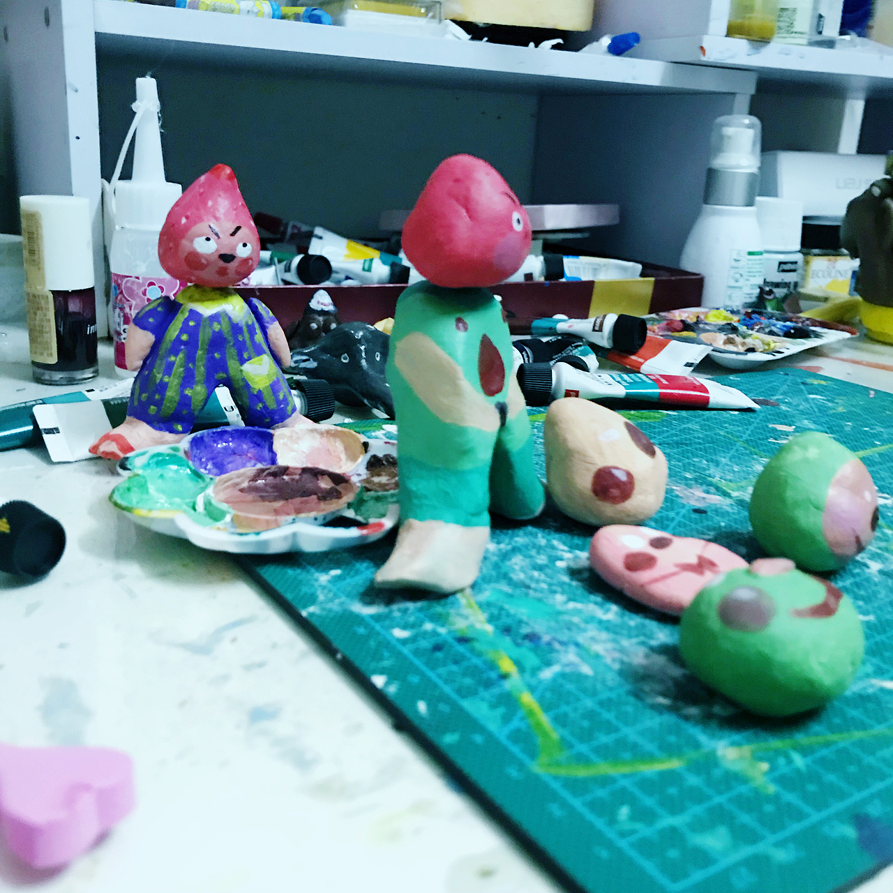 做黏土的每一天