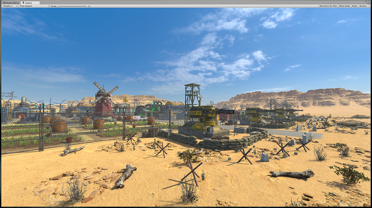 一个unity项目场景