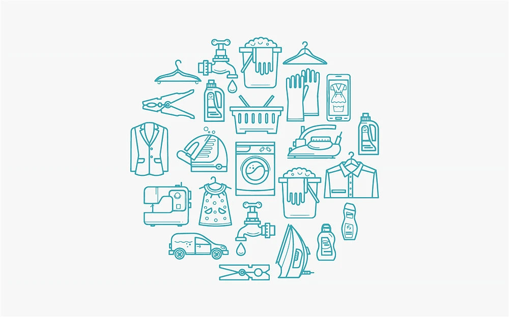 洛华仕衣物洗护品牌形象设计