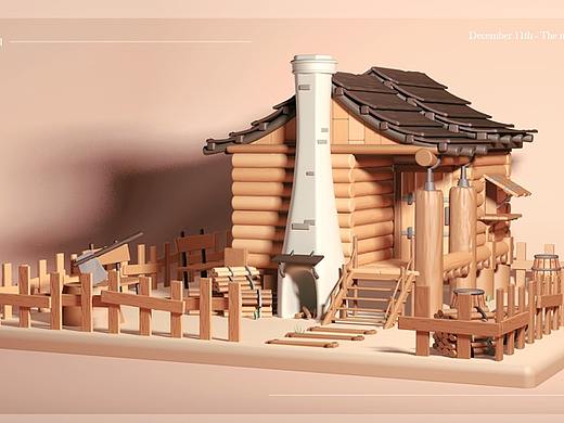 【场景练习】勇者斗恶龙DQ11 建筑练习