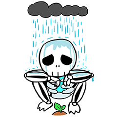 亡灵小骷 微信表情