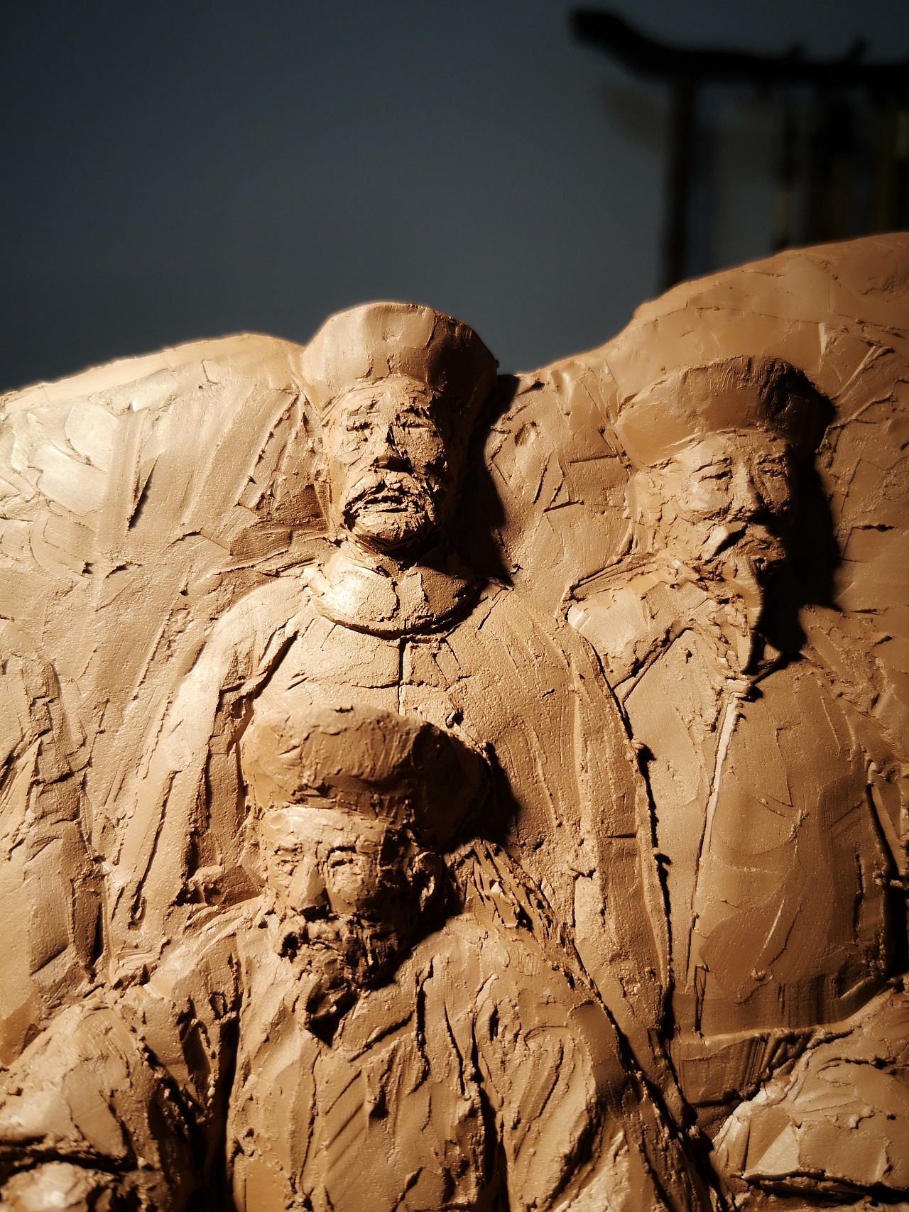 淮军将领浮雕泥稿|纯艺术|雕塑|汤一白 - 原创作品 - 站酷 (zcool)