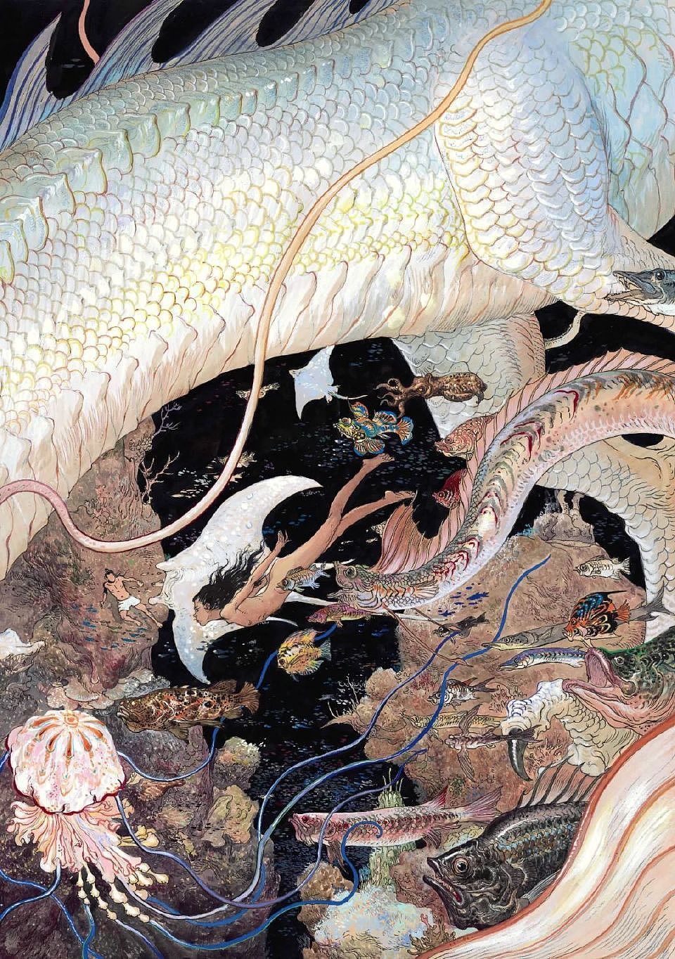 万龙谷系列（图ZMzM0MzEzMDQw） - 艺术插画 - 站酷设计师独行正明原创素材 - 站酷ZCOOL