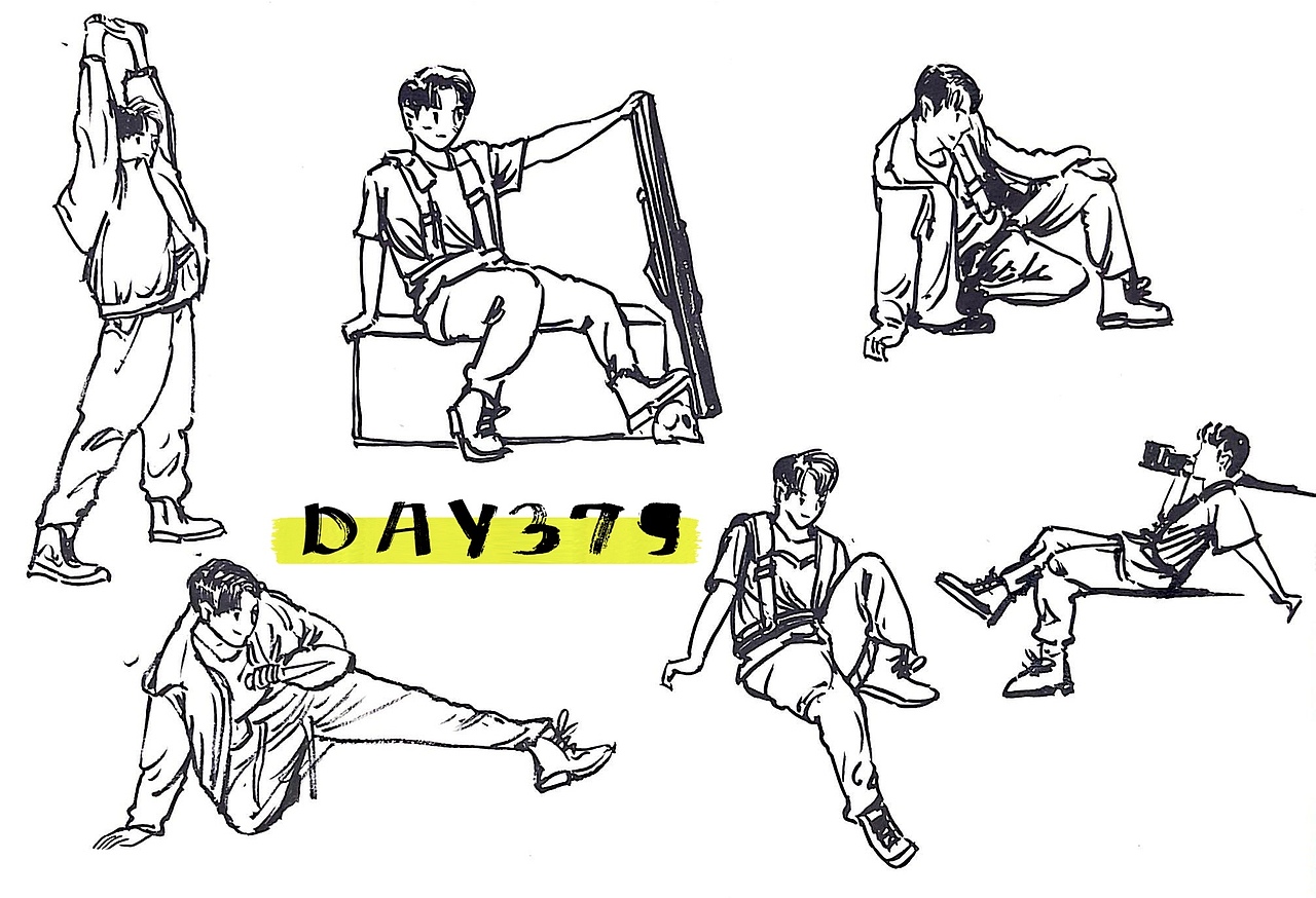 速写60天挑战第七次2023年9月到10月