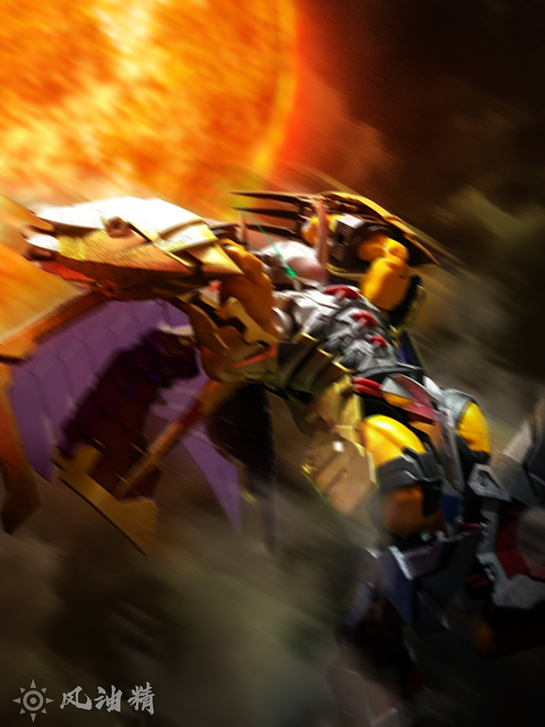 数码宝贝手办模型摄影后期特效（图ZMjUwMjgwMjc2） - 修图/后期 - 站酷设计师风油精god原创素材 - 站酷ZCOOL