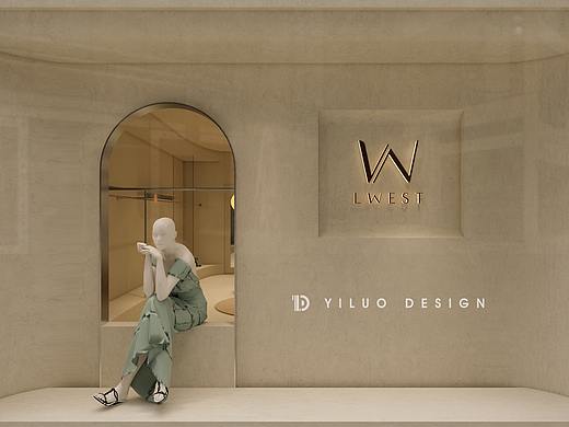 YLD STUDIO｜LWEST服装店铺空间SI形象研发设计
