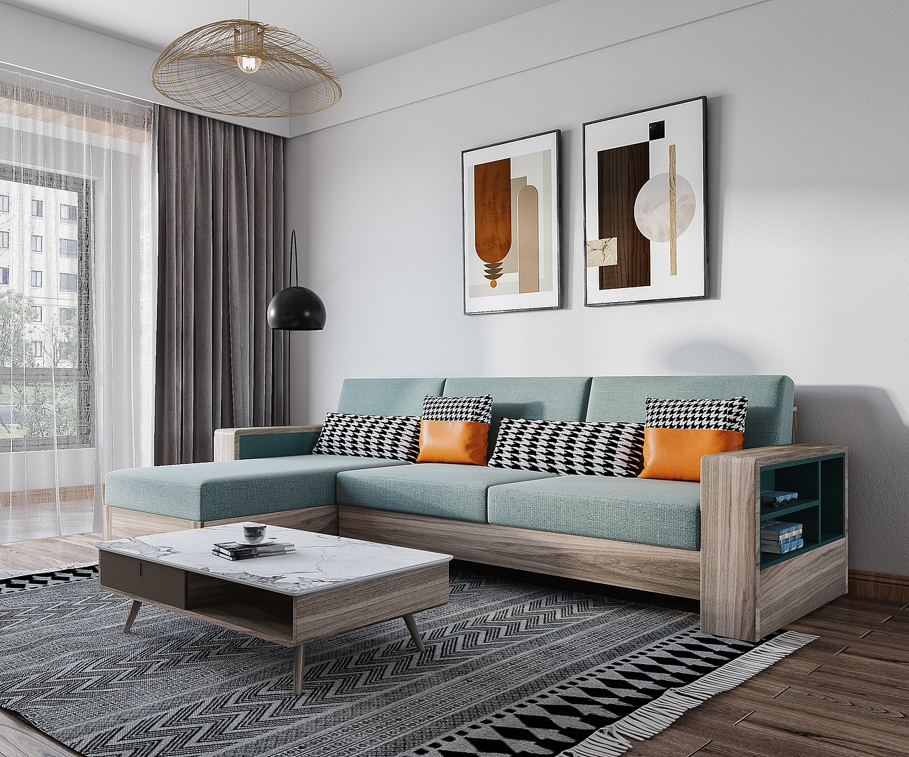 小清新綠綠沙發(fā)（圖ZMjI4NDk0MTc2） - 場景 - 站酷設(shè)計師w1233原創(chuàng)素材 - 站酷ZCOOL