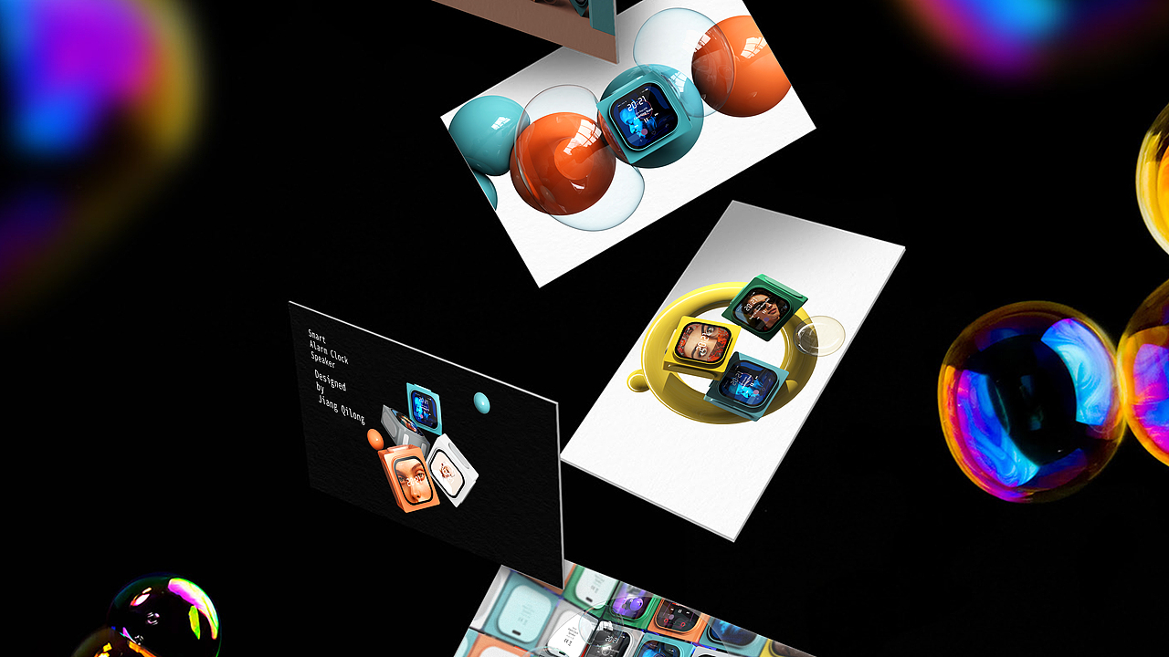 Smart Alarm Clock Speaker-用音乐唤醒全新的一天（图ZMjY3ODAzNDQ4） - 电子产品 - 站酷设计师啟LO原创素材 - 站酷ZCOOL