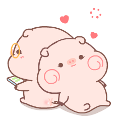 超甜的皮呦piyo猪猪情侣🐷❤️表情包～（图ZMjkzNTgxODAw） - 网络表情 - 站酷设计师萌扎piyomi原创素材 - 站酷ZCOOL