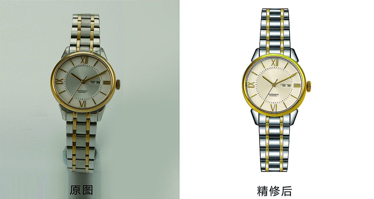 电商手表精修/热门精修人男人