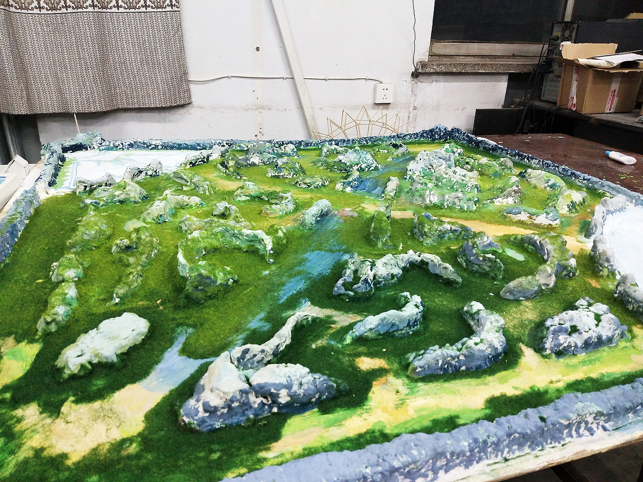 王者荣耀峡谷模型制作（图ZMTI2NzM3ODIw） - 手办/模玩 - 站酷设计师悦涛设计原创素材 - 站酷ZCOOL