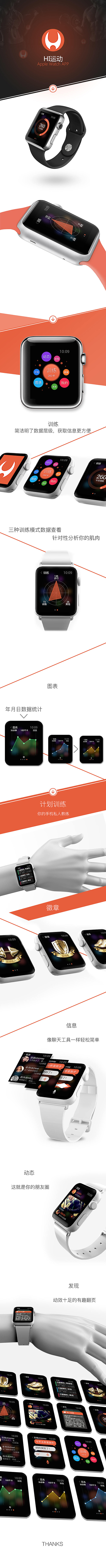 2016工作总结(3)运动监测APP Apple watch版