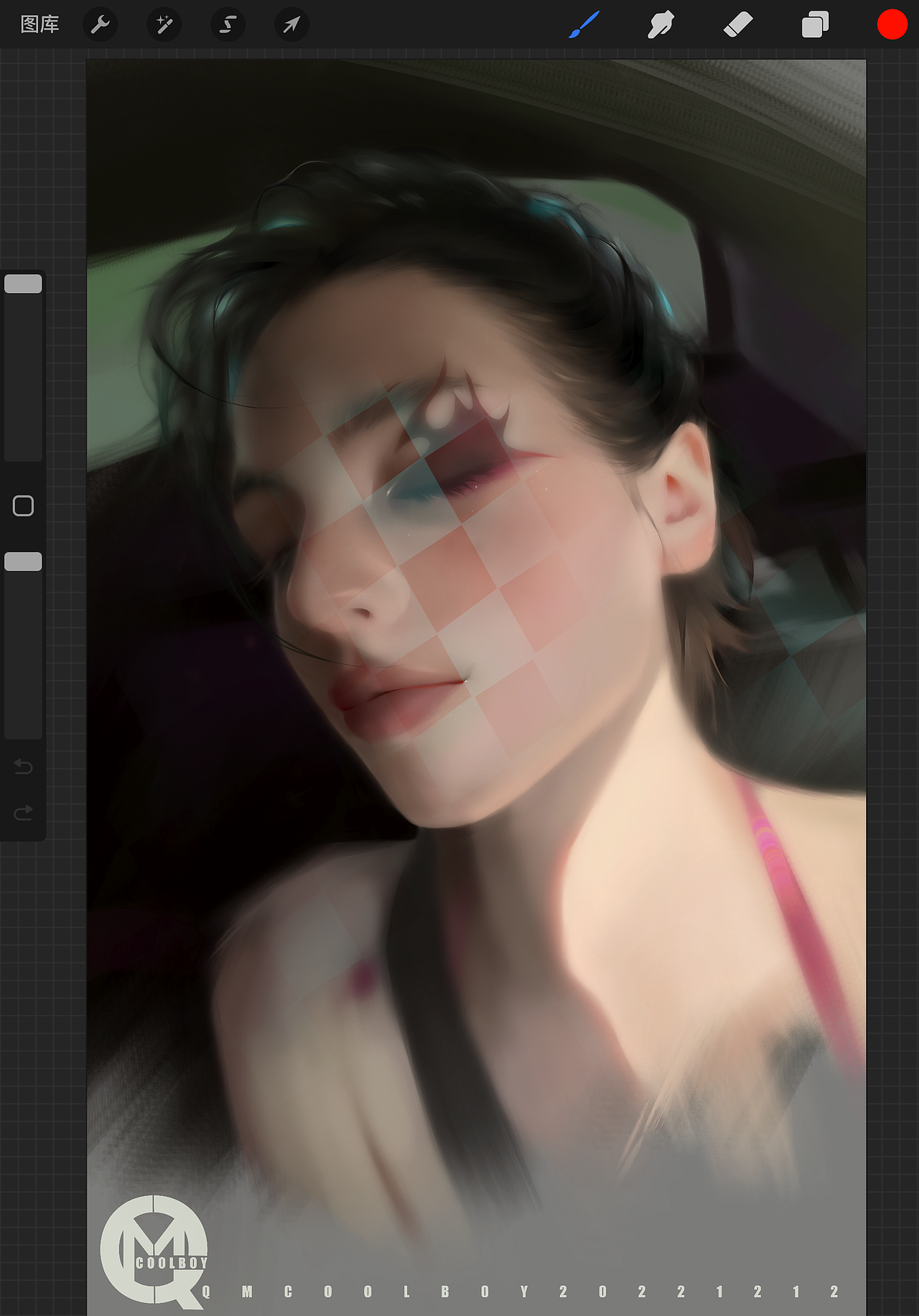 iPad/procreate 12月作品（图ZMzI1ODA3NDYw） - 创作习作 - 站酷设计师插画师青沐原创素材 - 站酷ZCOOL