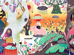 ｛插画｝for农夫山泉茶派美好世界