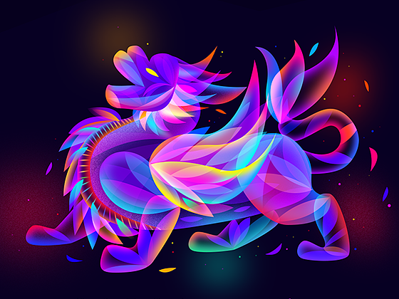 上古神兽（图ZMTMzMDk4NjU2） - 其他平面 - 站酷设计师Tong_dian原创素材 - 站酷ZCOOL