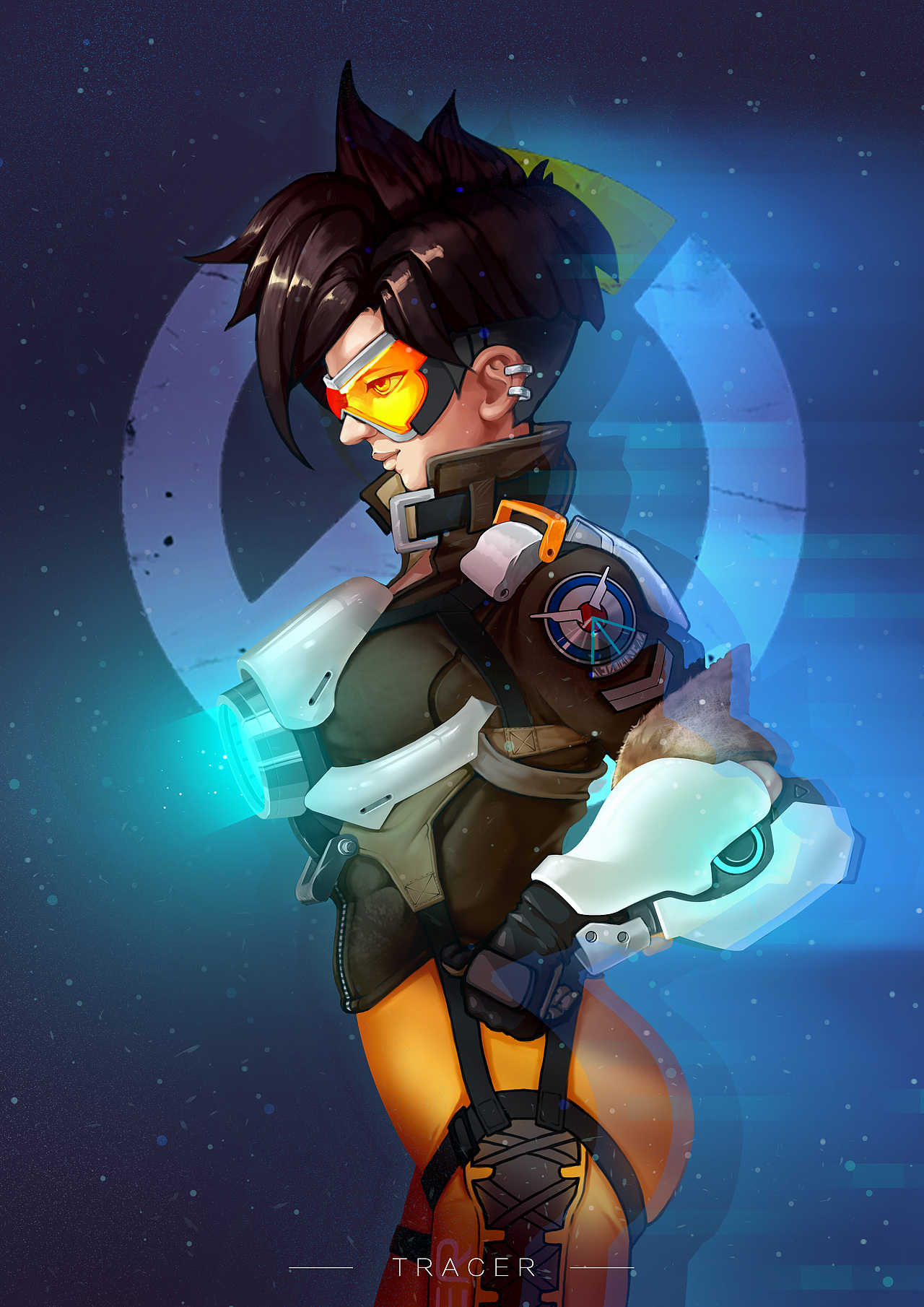 猎空|插画|游戏原画|大迷糊呗_原创作品-站酷zcool