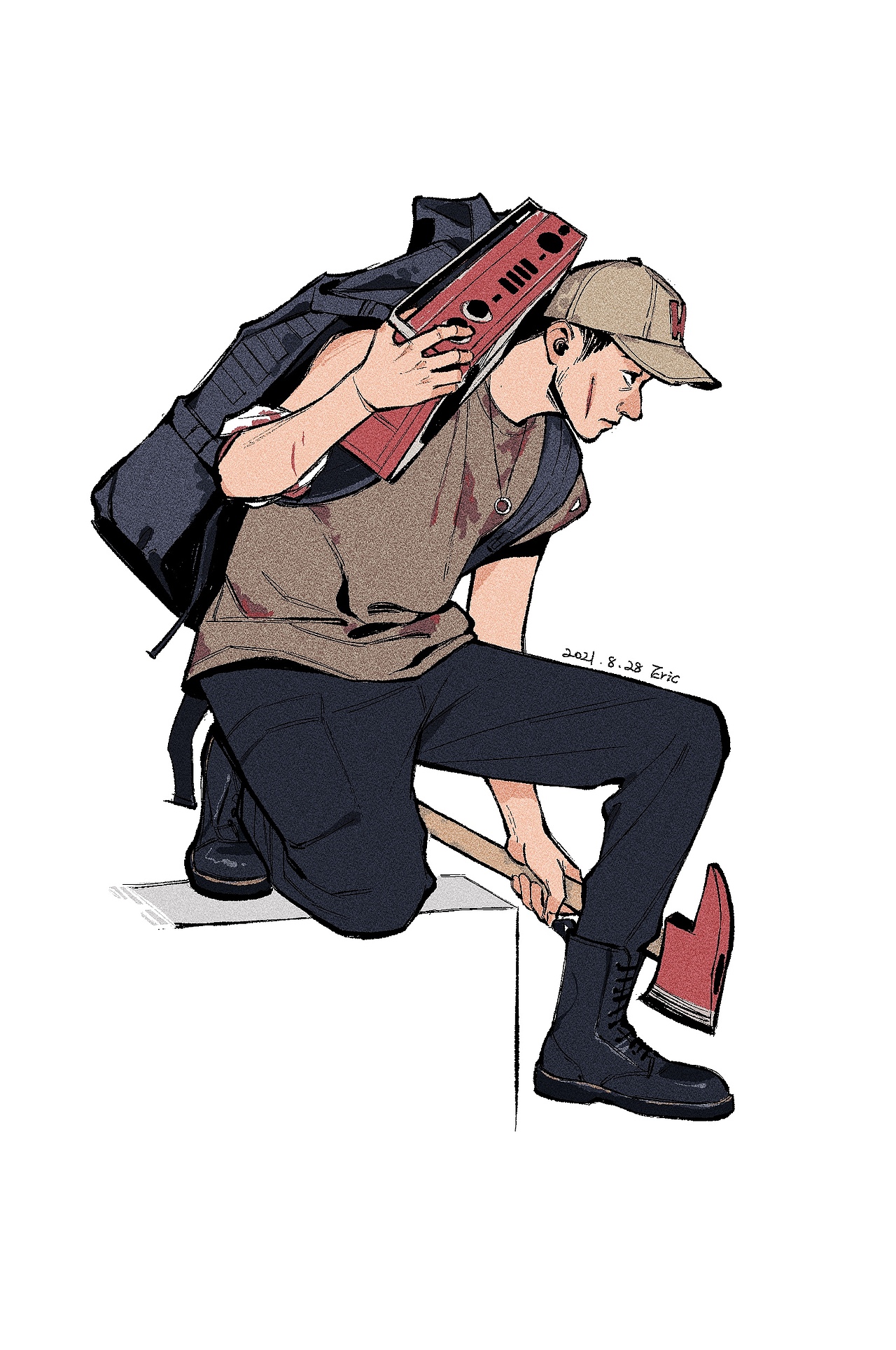 近期繪畫作品（圖ZMjY5Mzc1NTAw） - 創(chuàng)作習作 - 站酷設計師一只張小布原創(chuàng)素材 - 站酷ZCOOL