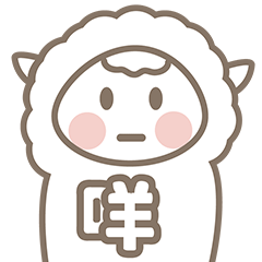 小白羊表情包