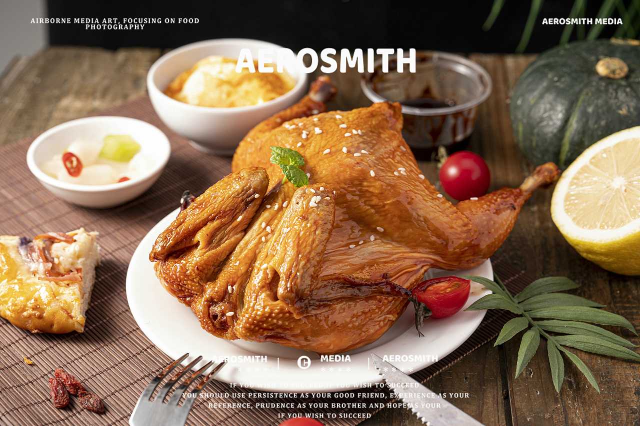 烤鸡拍摄|摄影|美食摄影|空匠摄影 - 原创作品 - 站酷 (zcool)