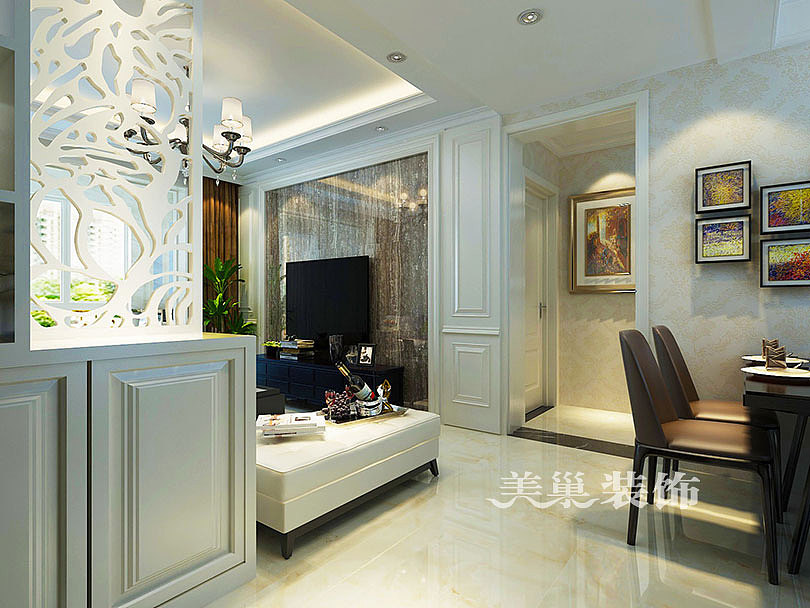 逸品香山110平美式田园风 爱上别致风情雅居