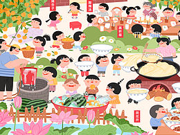 -二十四节气儿童版系列——夏至