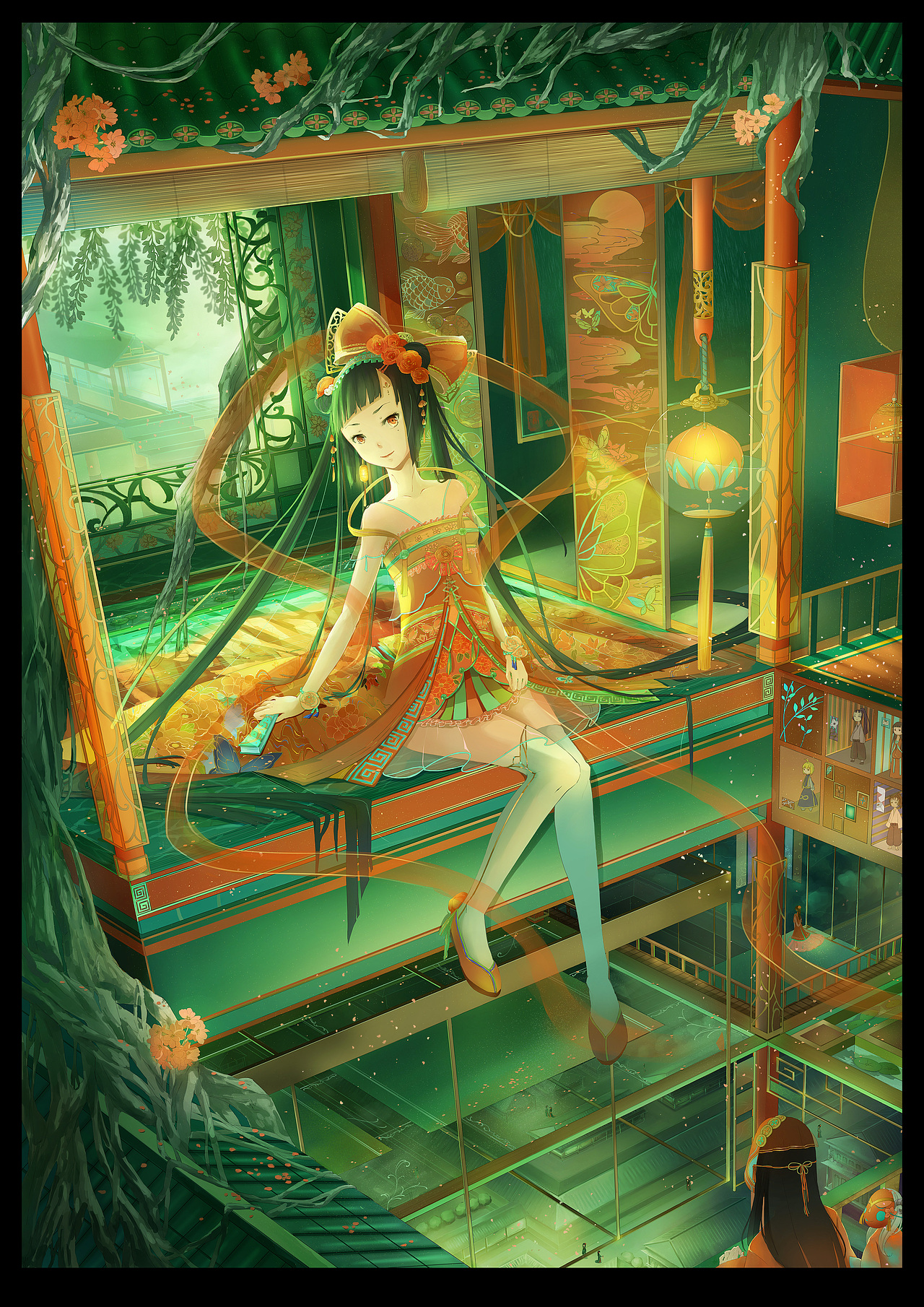 山神的新娘（图ZNzYzMTE3MDg=） - 创作习作 - 站酷设计师YJ_咩咩子原创素材 - 站酷ZCOOL