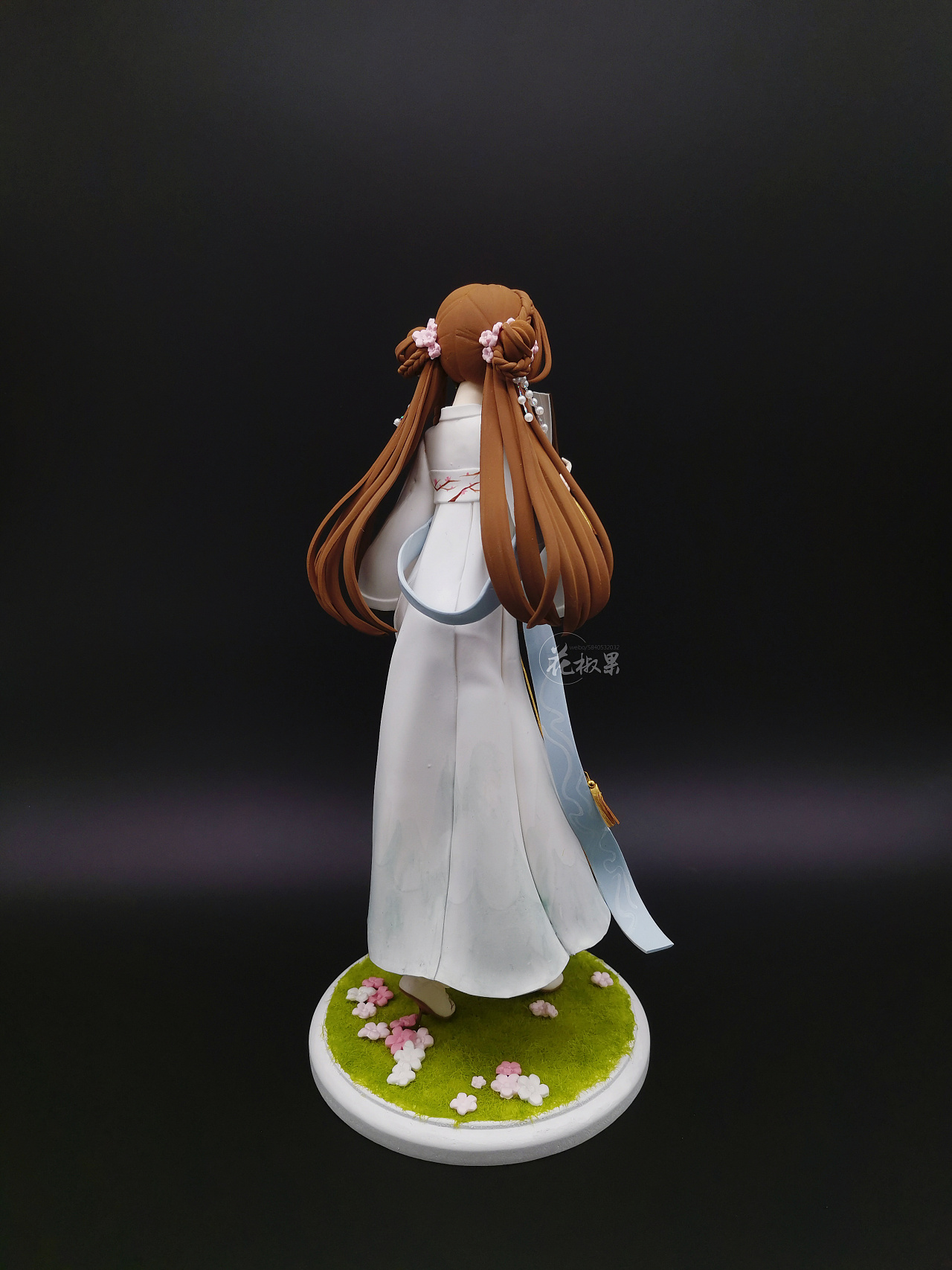 超轻粘土汉服自设小姐姐|手工艺|手办/模玩|花椒果mi - 原创作品