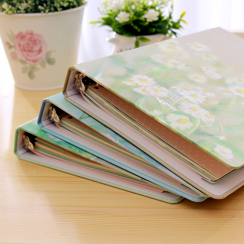 手绘花卉活页本册设计——约定