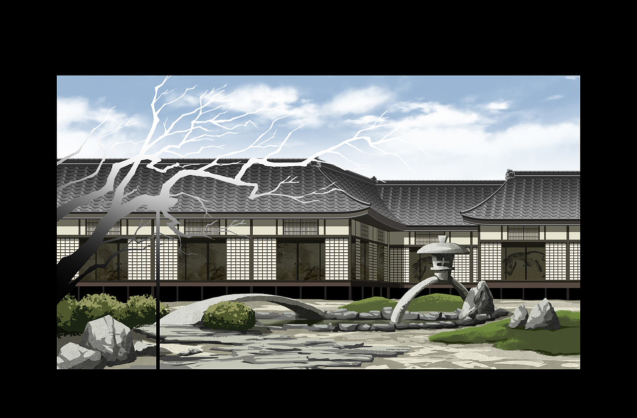 动画场景作品 作者:果酱女王_俞果