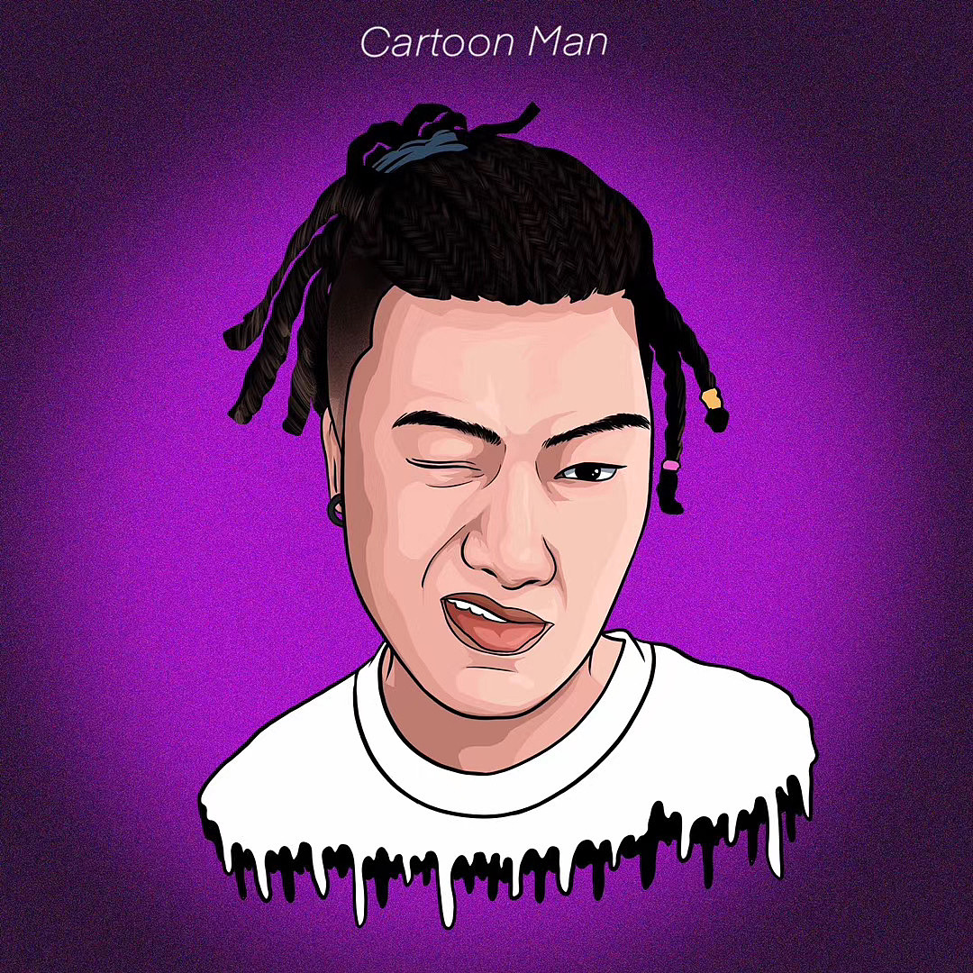 真人头像手绘（图ZMjIwMTY2NjY0） - 新锐潮流插画 - 站酷设计师CartoonMan原创素材 - 站酷ZCOOL