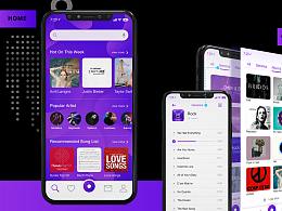 MUSIC APP UI DESIGN