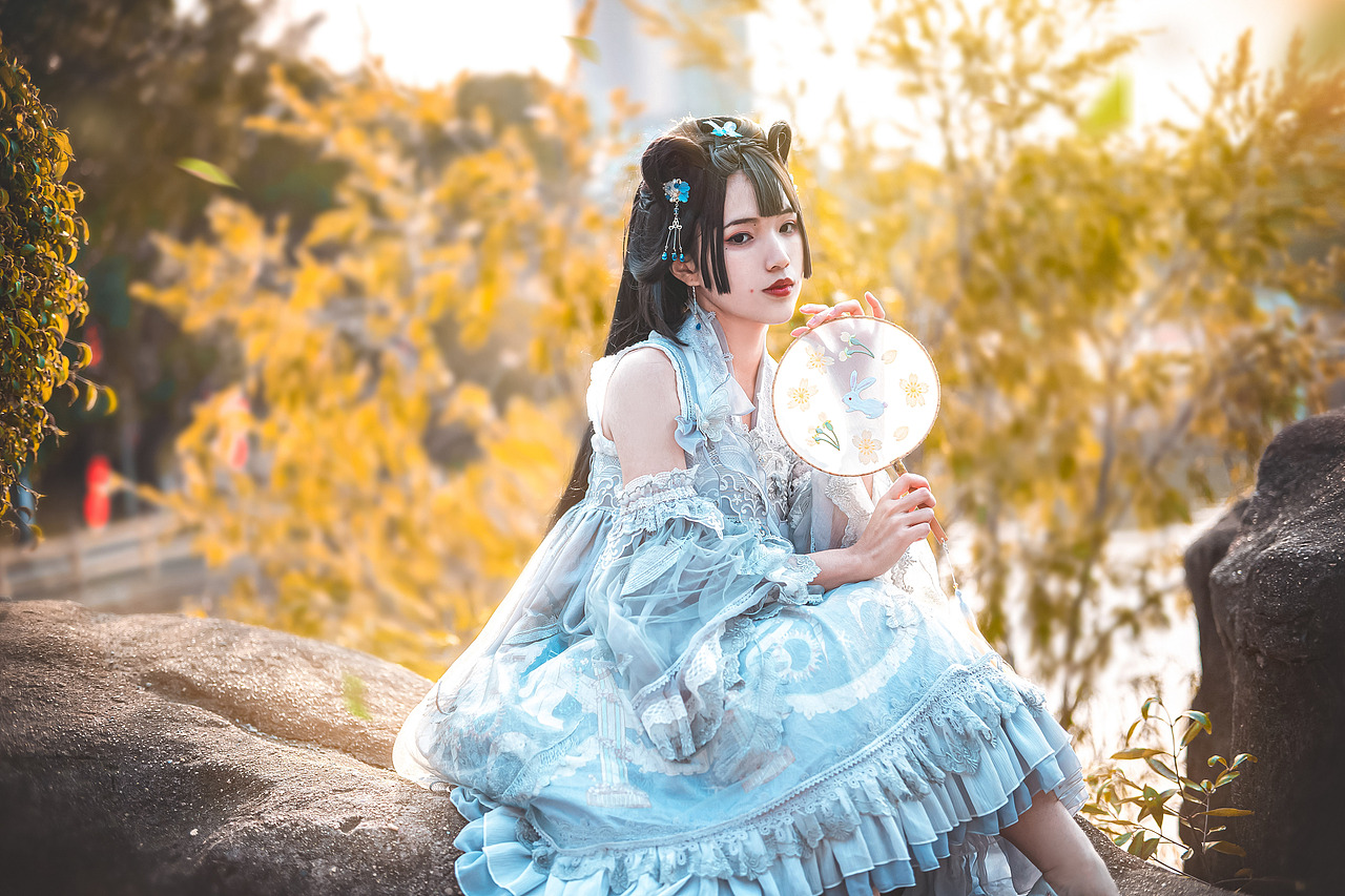 一日春夏秋冬·汉元素人像