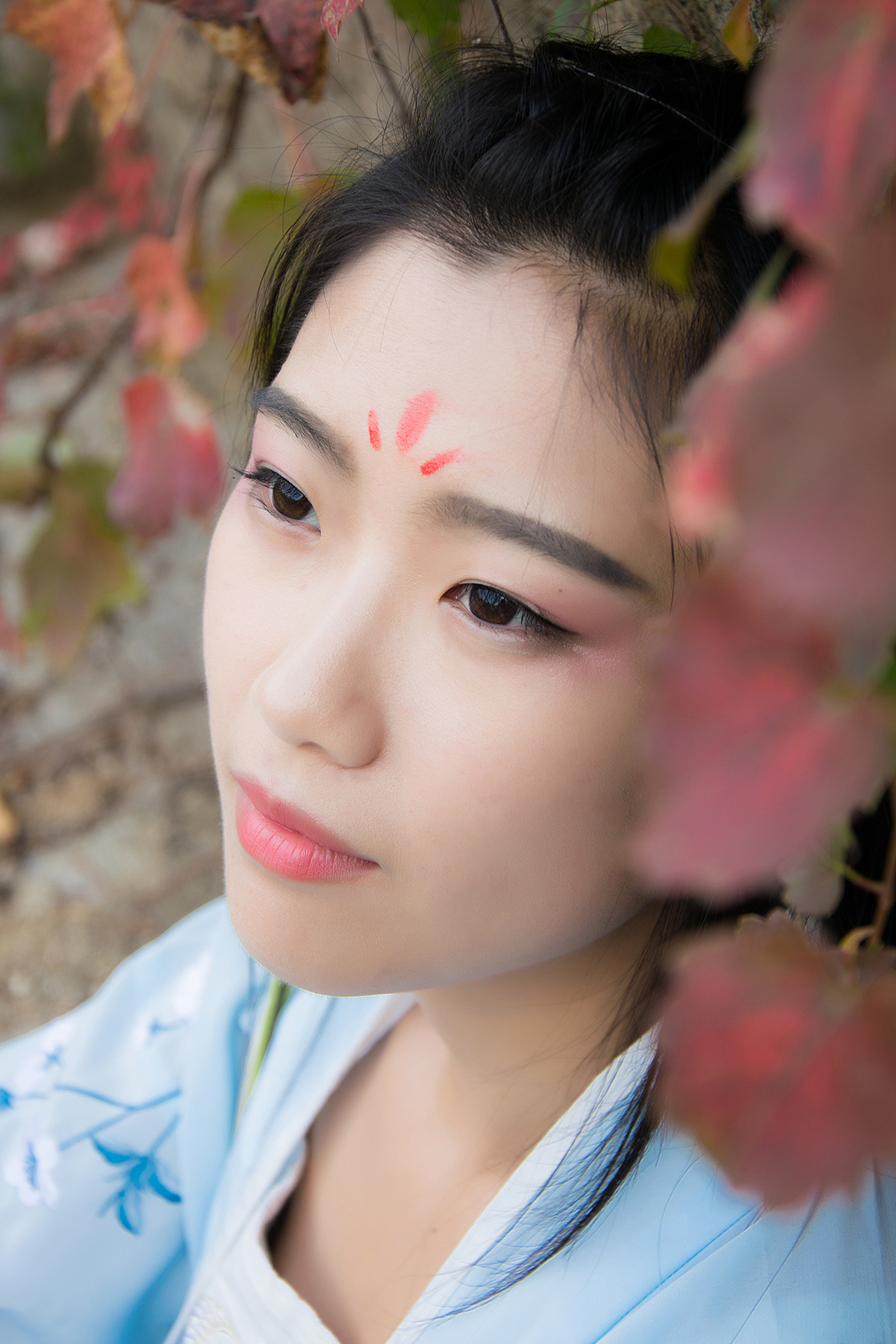 哪管秋色几许/只愿迷醉在你的眼眸里（图ZMzg2MzgzODQ=） - 人像摄影 - 站酷设计师如弦原创素材 - 站酷ZCOOL