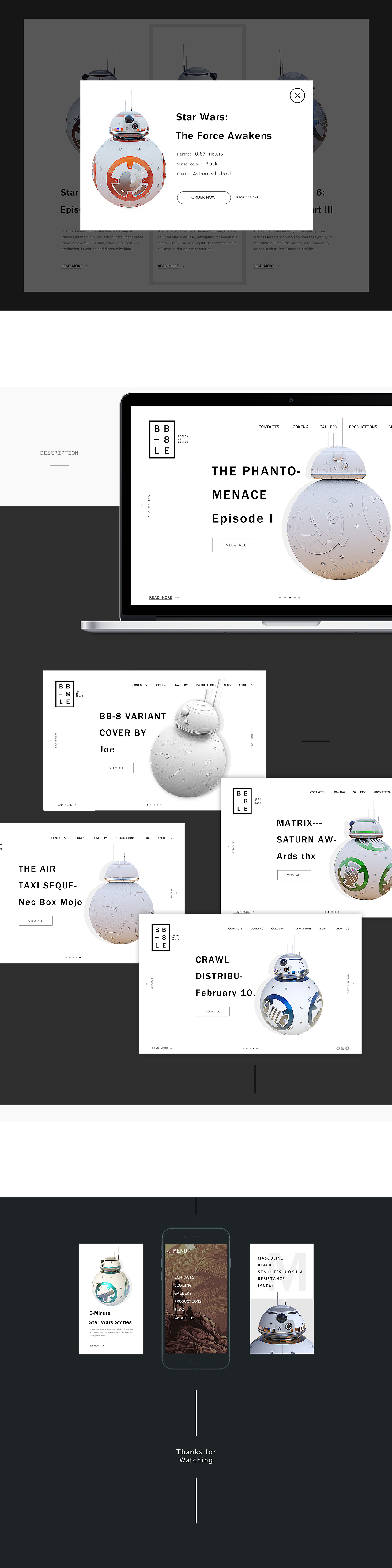 Star Wars-BB8站（图ZNTg1OTA0ODA=） - 其他网页 - 站酷设计师SCUTRun原创素材 - 站酷ZCOOL