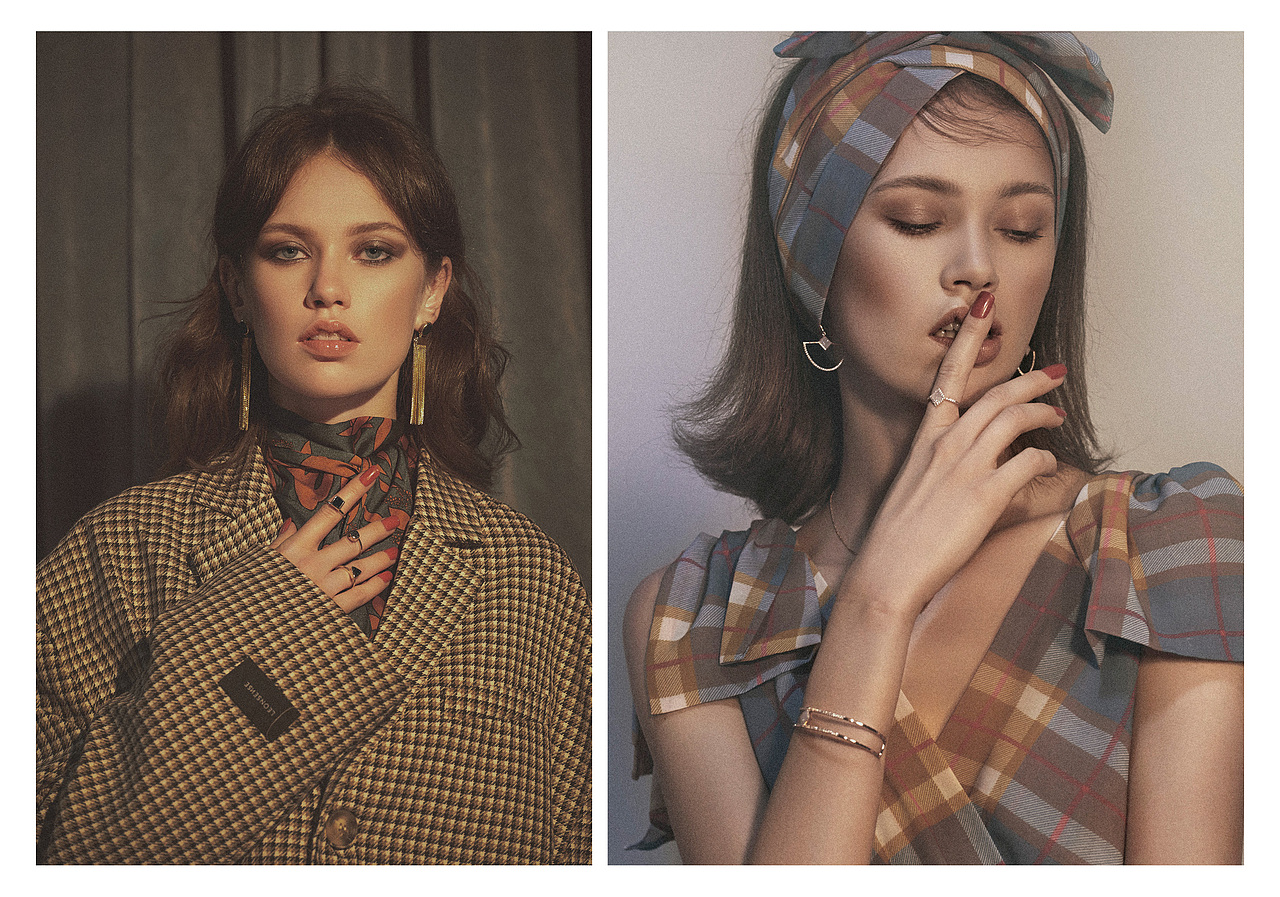 主题【复古华丽+日系妆面】拍摄