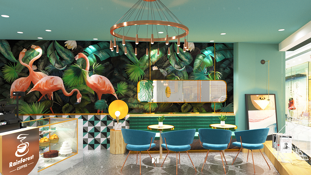 贵阳花果园咖啡店(卡座区域)