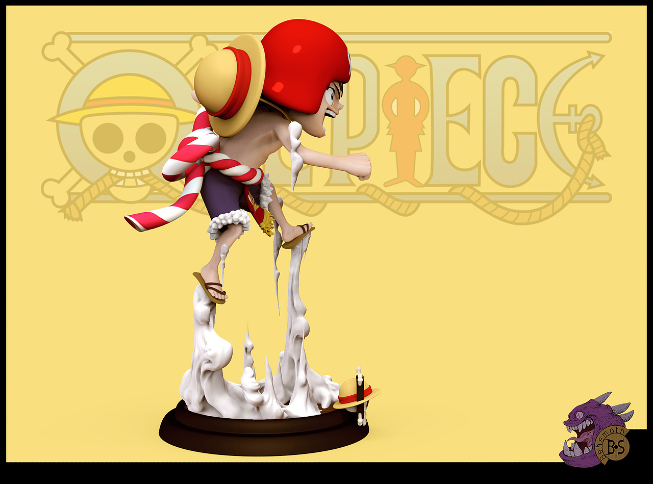 黄金城草帽海贼团共鸣系列---路飞!