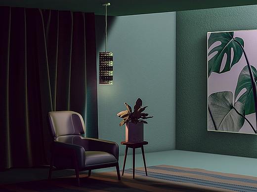 C4D | 沙发室内家居家具场景