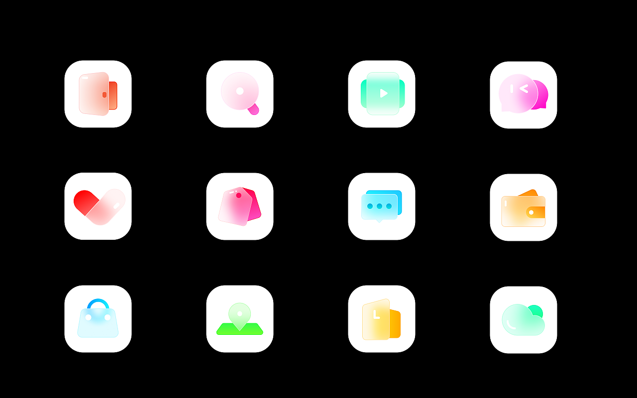 毛玻璃效果练习|ui|app界面|可抵山河色 - 原创作品 - 站酷 (zcool)