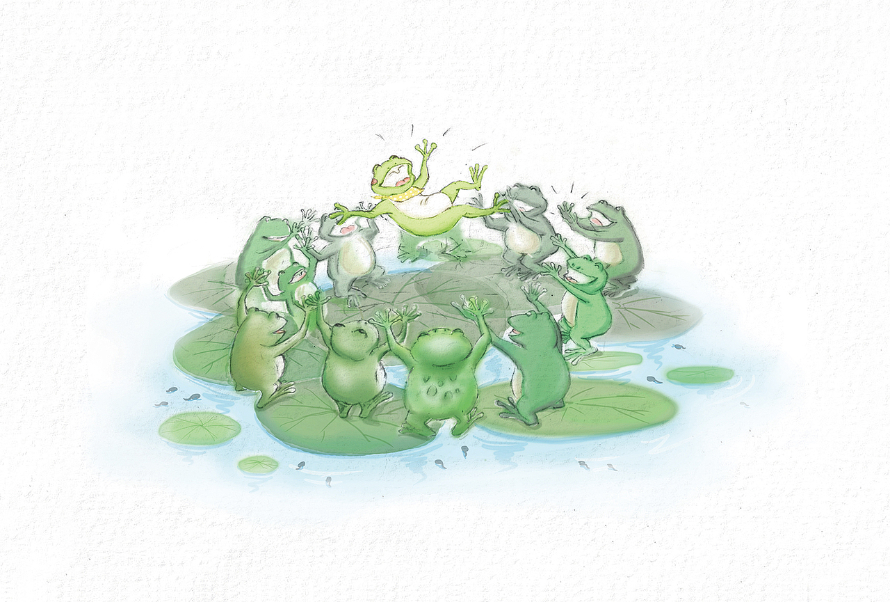 青蛙弟弟与蛤蟆大哥