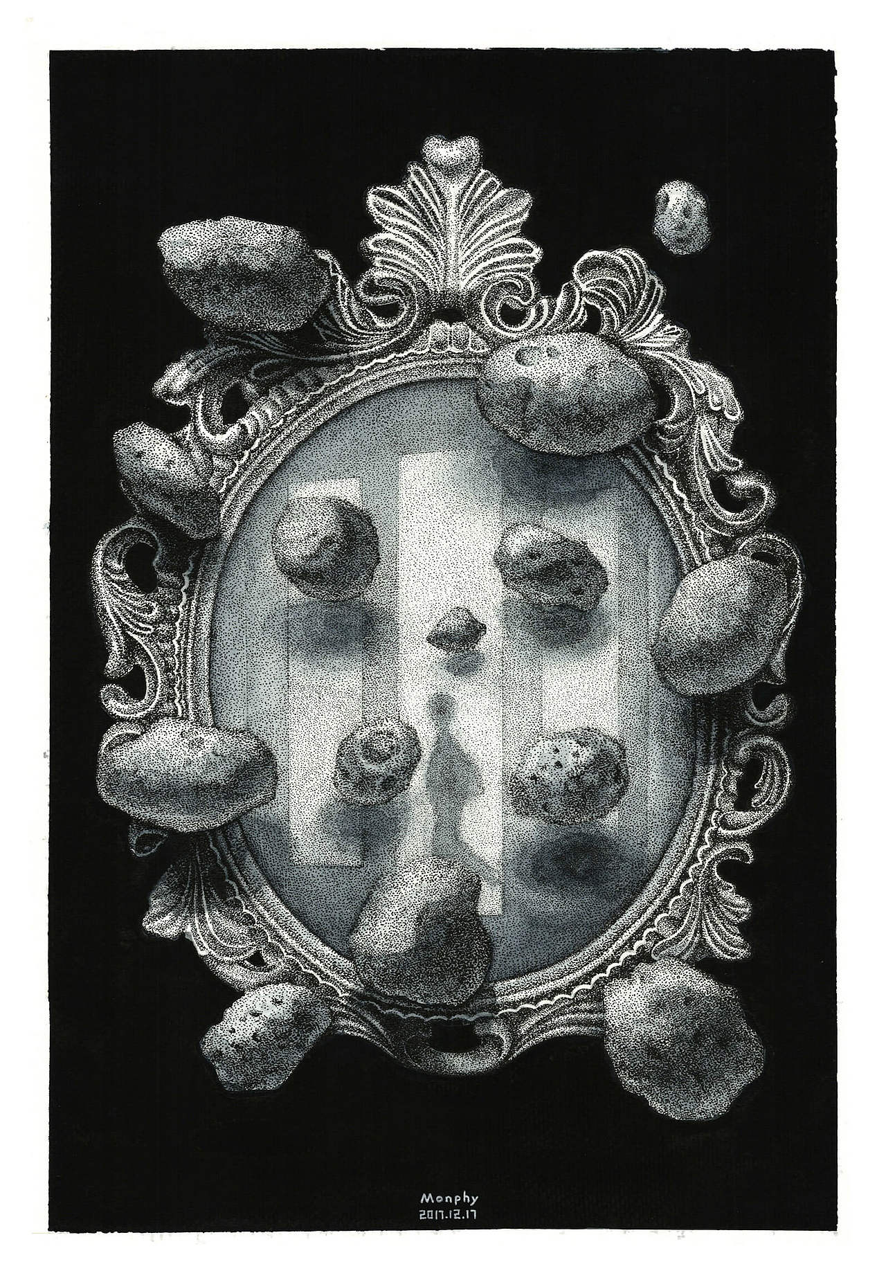 [黑白插画] 造梦系列 Dream Making Series（图ZMTI2MjUxNTQ0） - 艺术插画 - 站酷设计师莫非视界原创素材 - 站酷ZCOOL