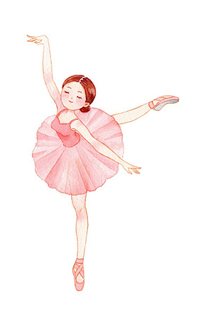 跳芭蕾的女孩