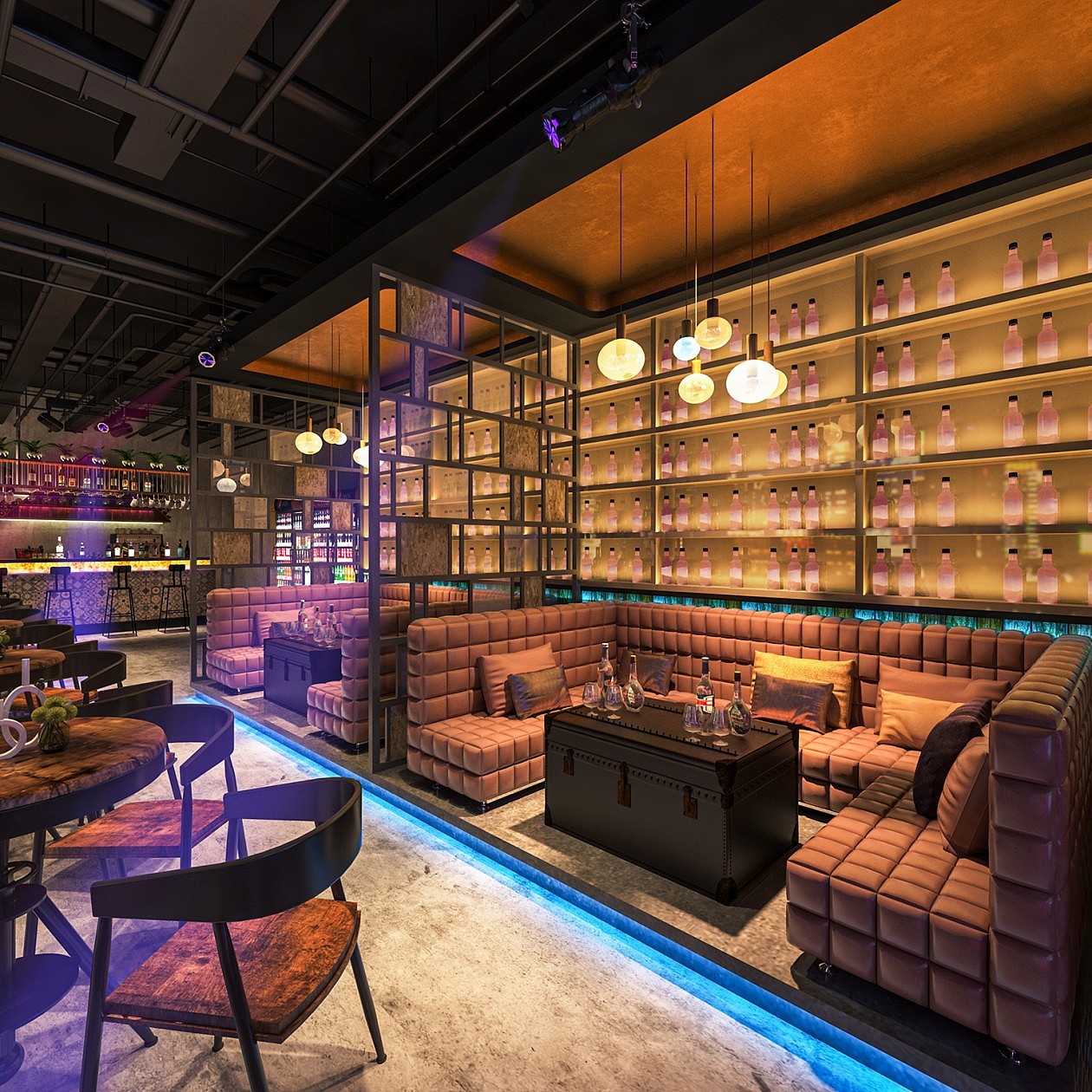 工装/酒吧（图ZMjQ3MzI0NDY4） - VR设计 - 站酷设计师糖糖丫2020原创素材 - 站酷ZCOOL