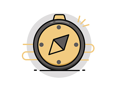 描边风格图标初尝试