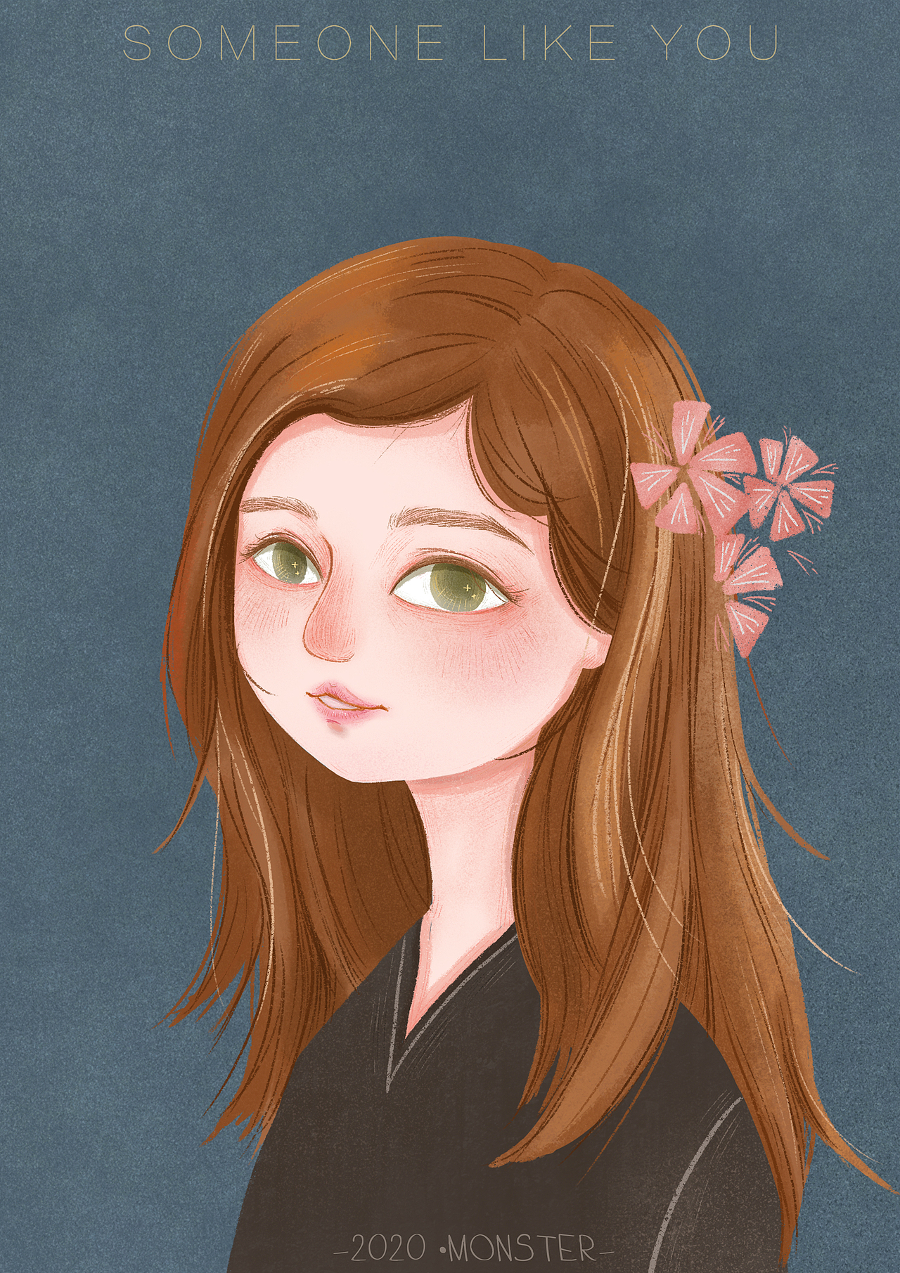 头像插画（图ZMjEyODkwNDEy） - 创作习作 - 站酷设计师蒙斯特monster原创素材 - 站酷ZCOOL