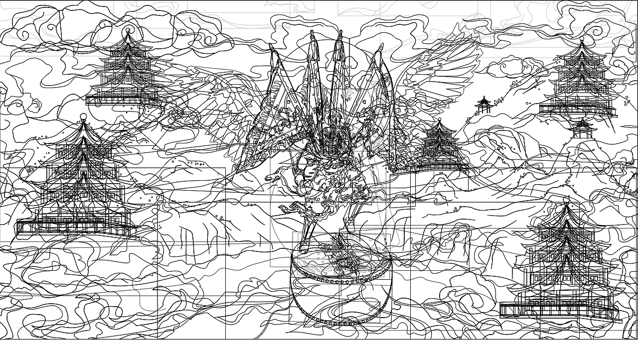 将星游戏本国风创意视觉设计大赛3(与花瓣小号同号)